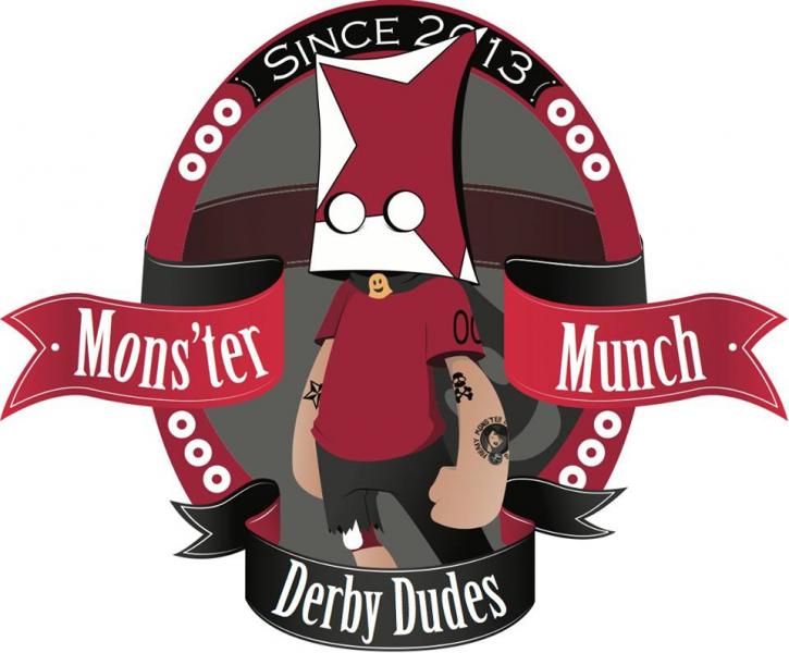 The Mons'ter Munch Derby Dudes logo